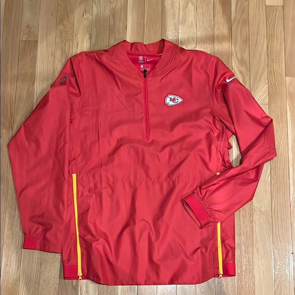 Nike Red Chiefs Pullover Jacket